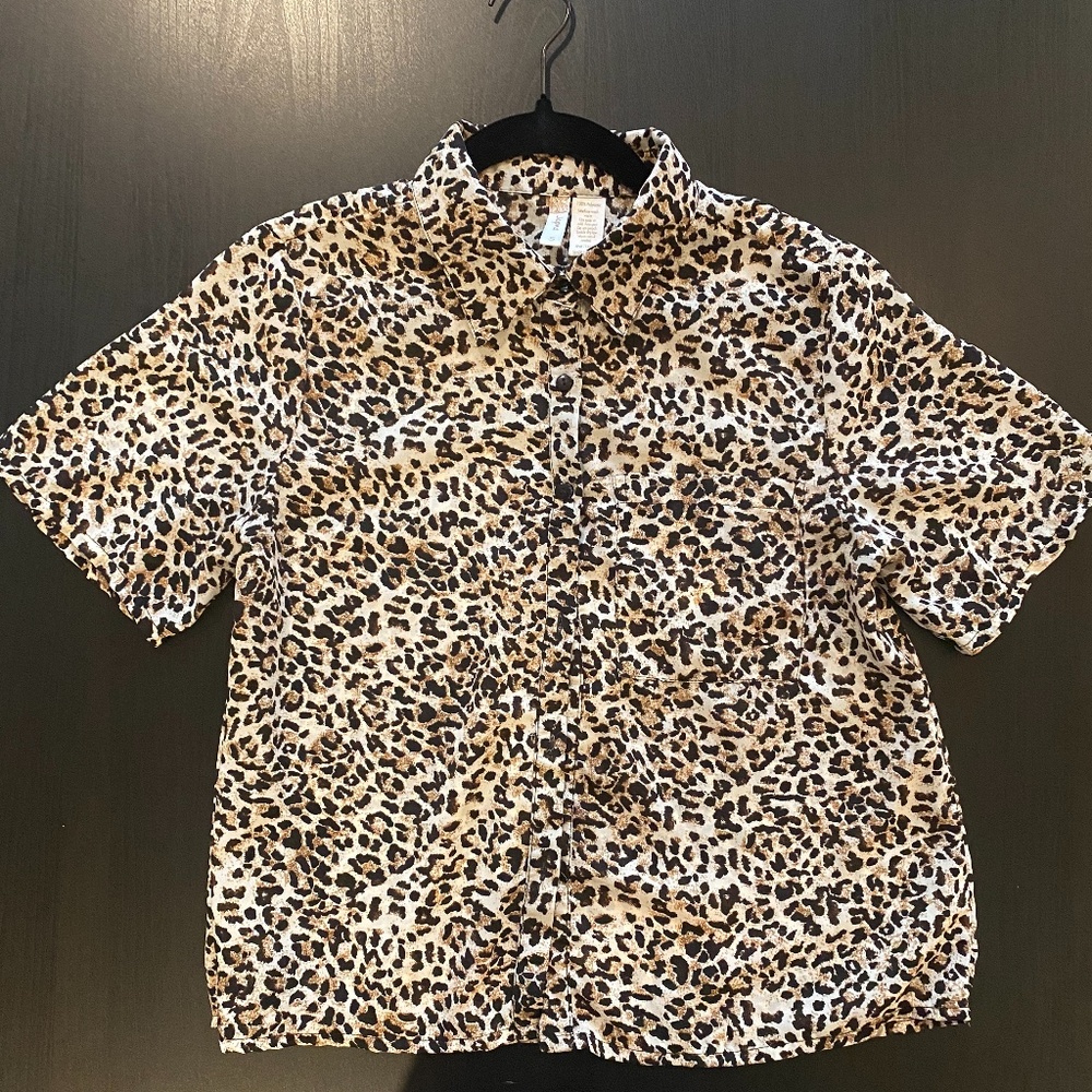 JAPNA Crop Top Blouse  Size S
